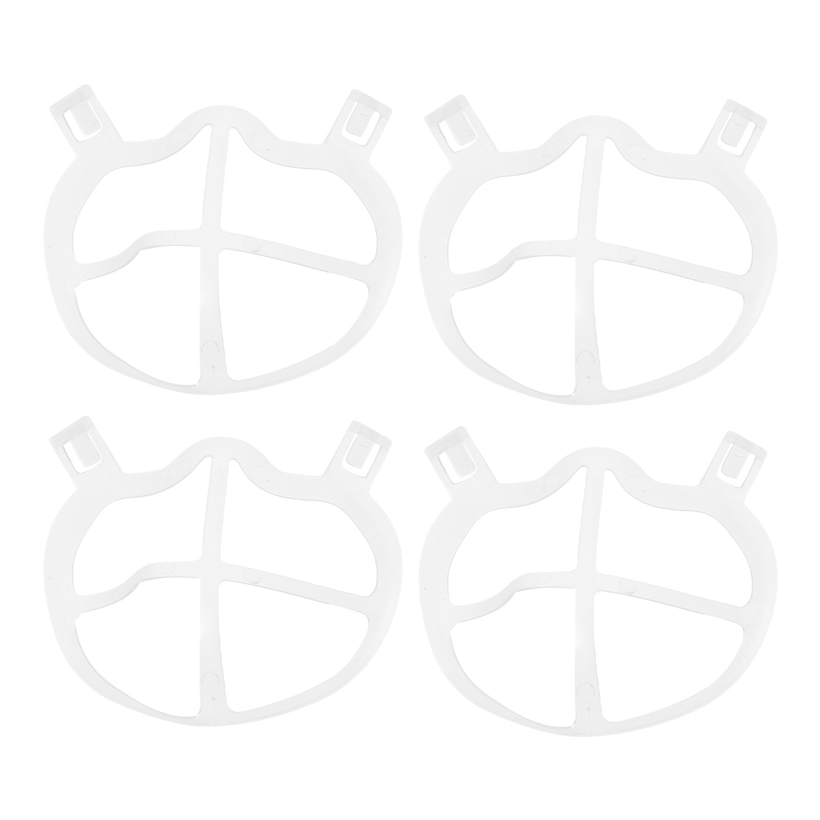 Silicone Mask Bracket - 10Pcs Ultra-Thin Soft Silicone Mask Inner