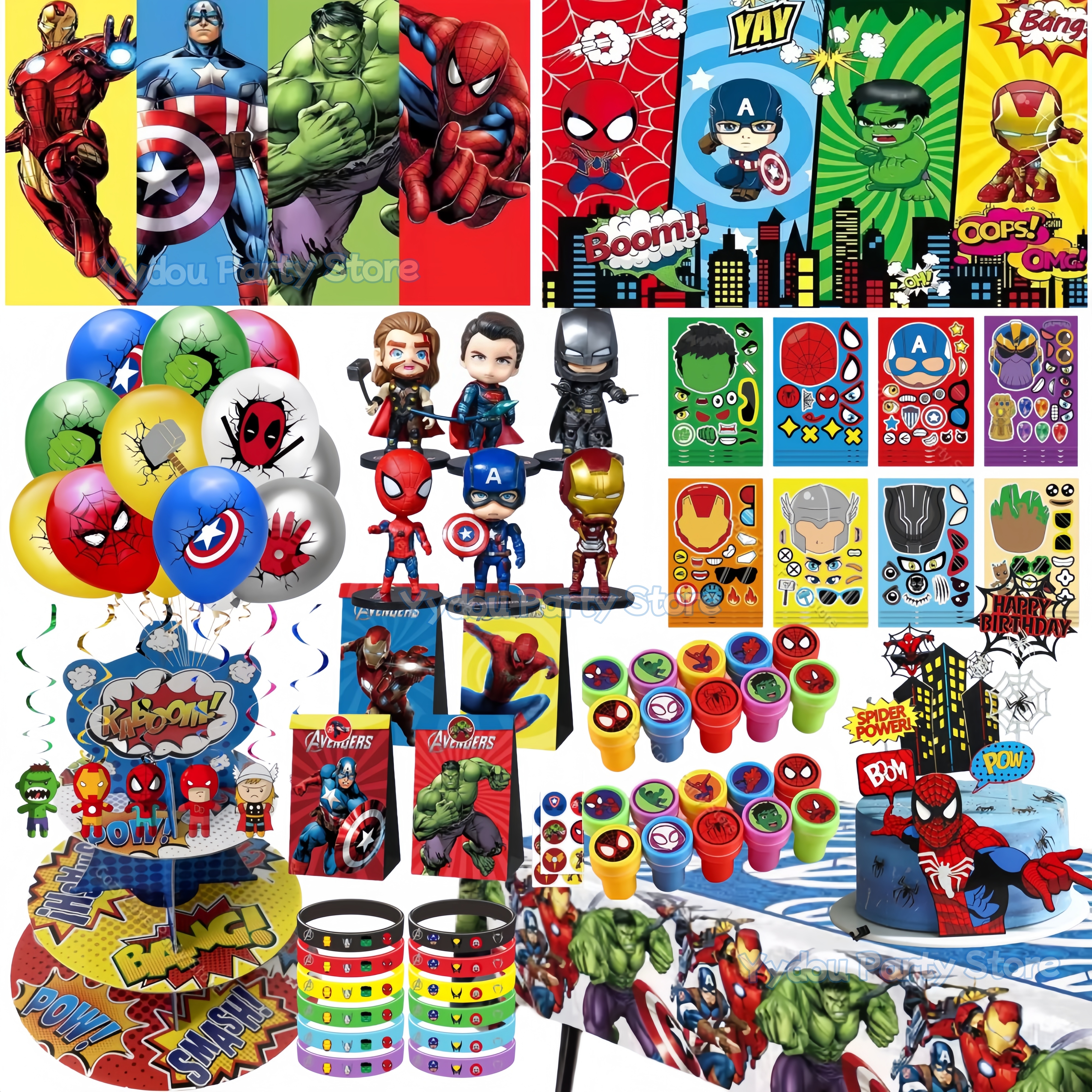 Avengers Party Favors Gifts Su - Kids Face Mask recension och pris