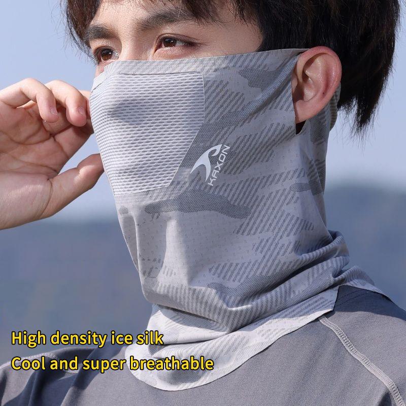 Ice Silk Summer Face Mask with - Sports Mask Breathable recension och pris