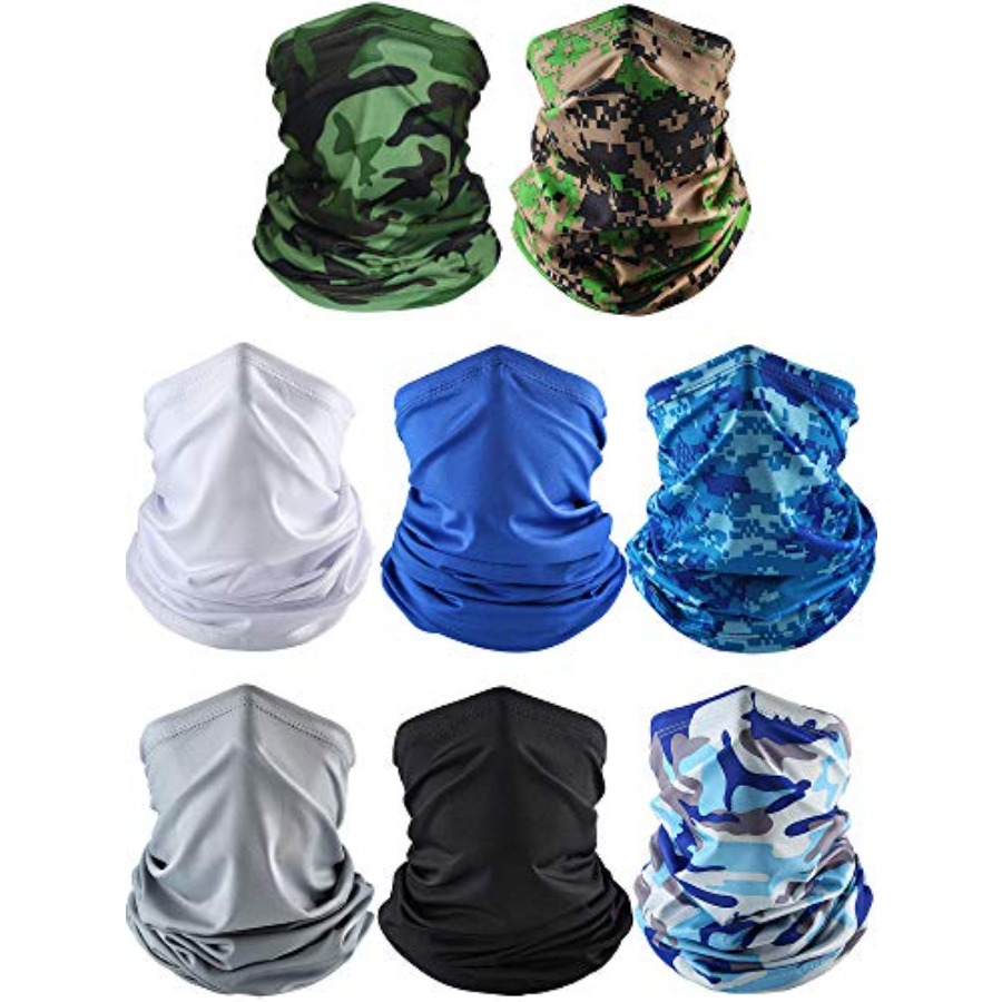 Summer Neck Gaiter Mask Windpr - Black Face Mask Pack recension och pris