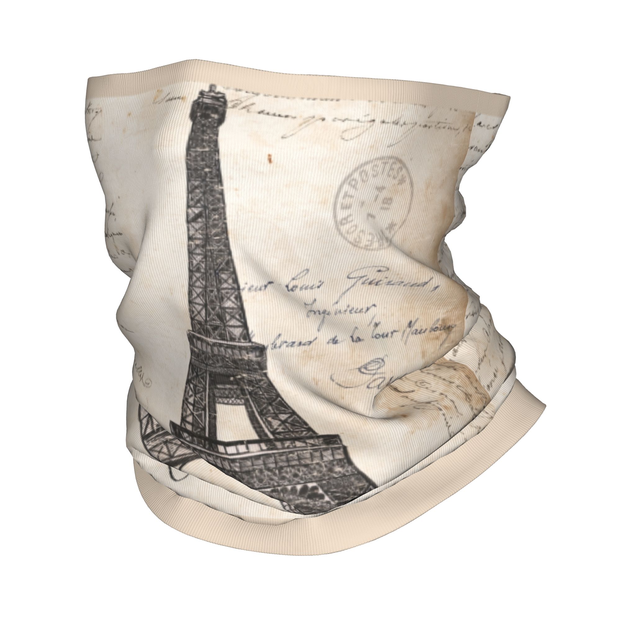 Custom La Tour Eiffel Tower Ba - Neck Gaiter Face Cover recension och pris