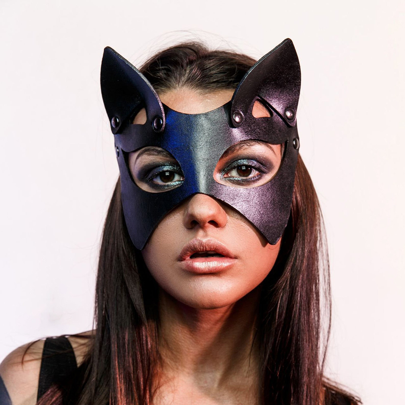 PU Leather Mask Women Cosplay  - Respirator Half Face recension och pris
