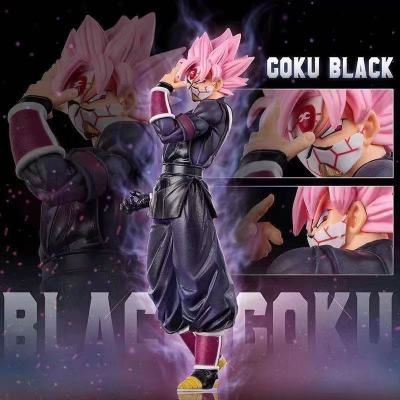Dragon Ball Masked Goku Black  - Black Face Mask Pack recension och pris
