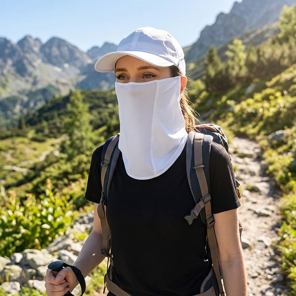 Ice Silk Sun Mask UPF50+ Breat - Sports Mask Breathable recension och pris
