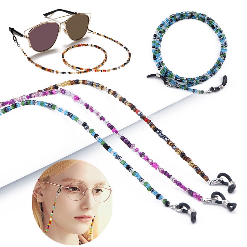 Crystal Glasses Chain For Wome - Mask Chain Holder recension och pris