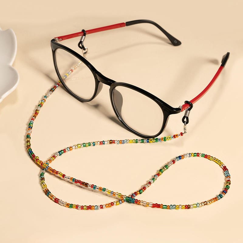 Crystal Glasses Chain For Wome - Mask Chain Holder recension och pris
