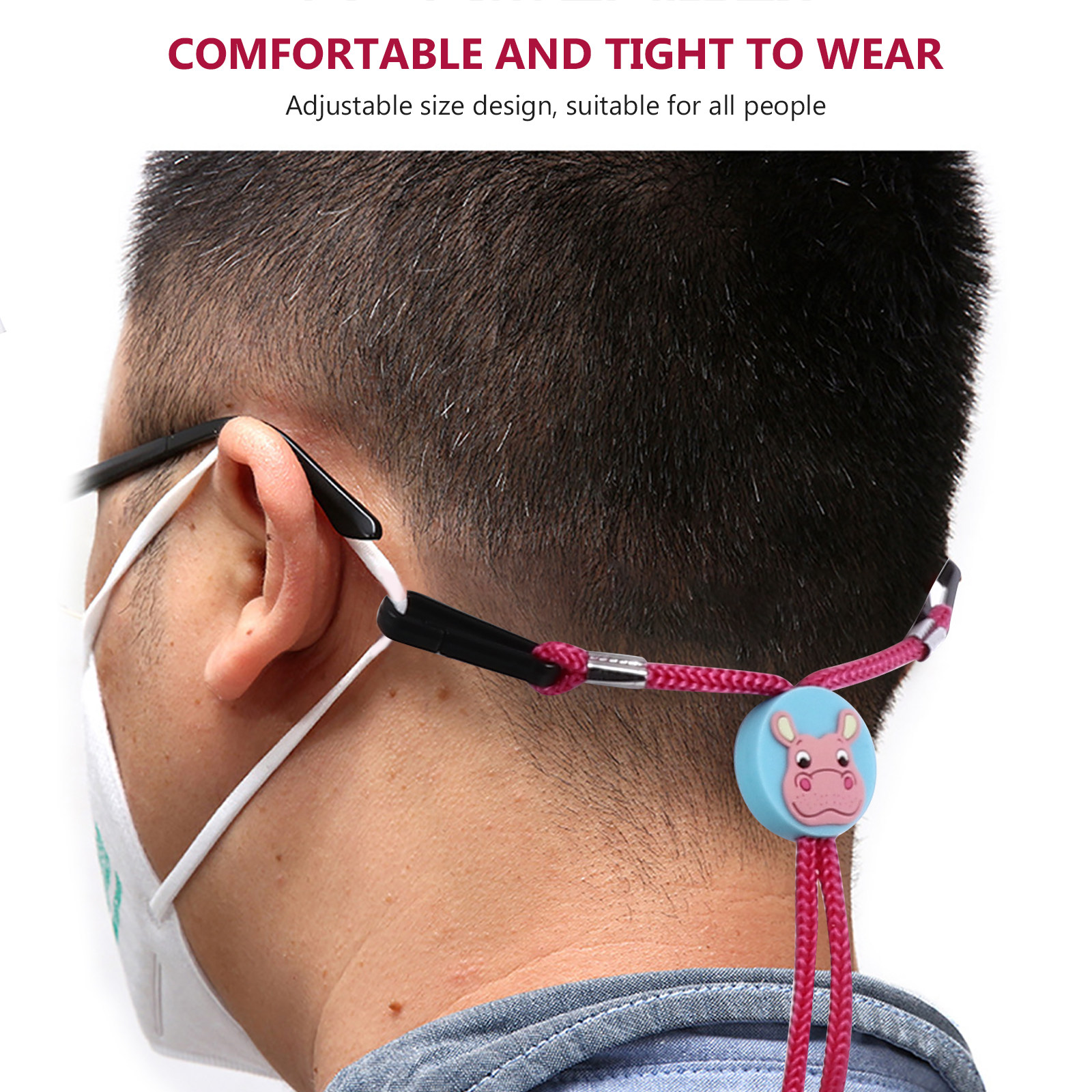 5Pcs Face Mask Lanyard Adjusta - Mask Lanyard Adjustable recension och pris