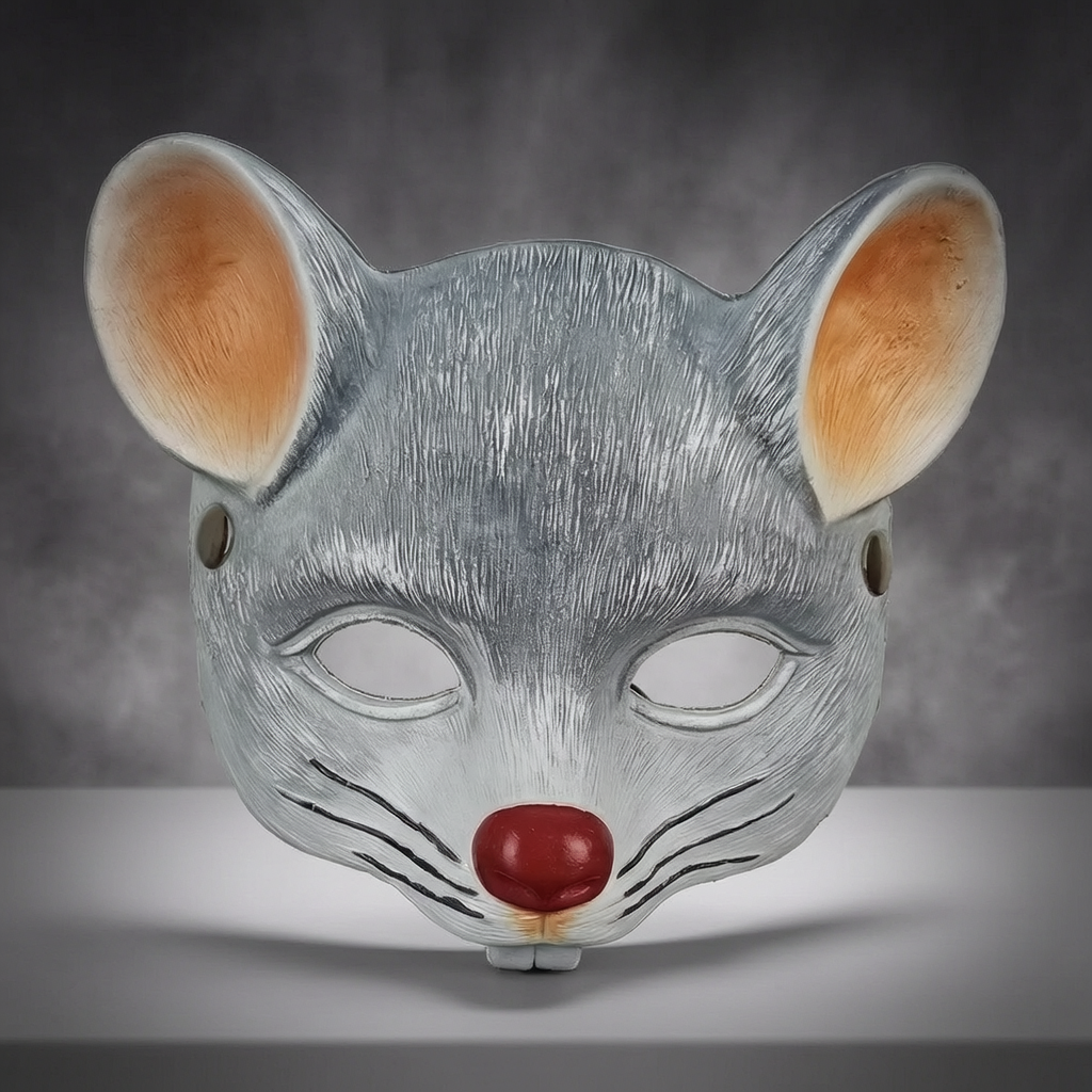 Animal Rat Mask Realistic Foam - Respirator Half Face recension och pris