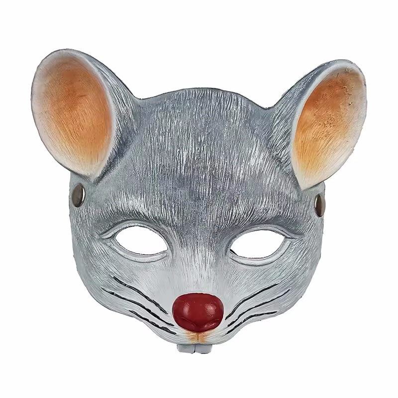 Animal Rat Mask Realistic Foam - Respirator Half Face recension och pris