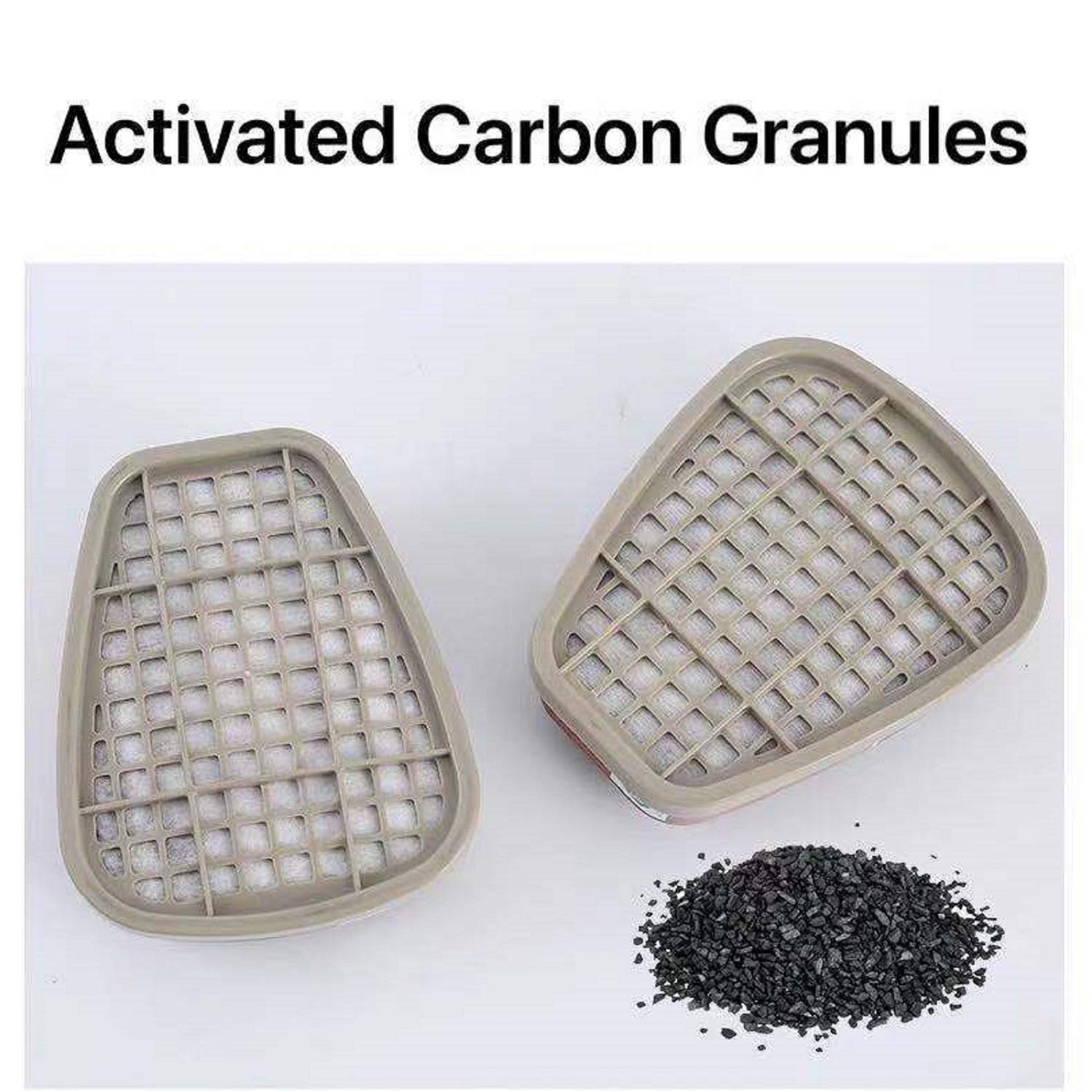 6001 Activated Carbon Cartridg - Dust Mask Construction recension och pris