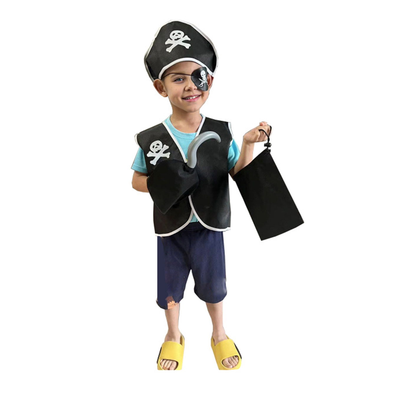 Carnival Boys Pirate Costume C - Black Face Mask Pack recension och pris