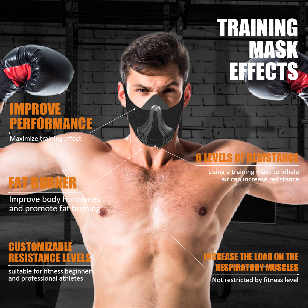 Workout Running Gym Mask Adjus - Dust Mask Construction recension och pris