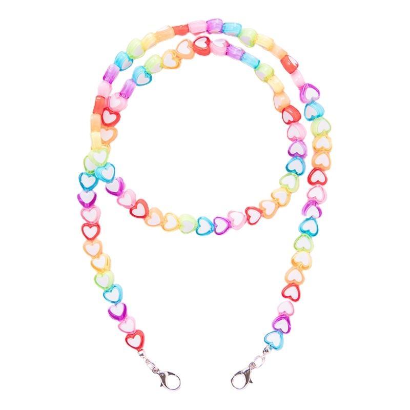 A52E Kids Acrylic Rainbow Colo - Mask Chain Holder recension och pris